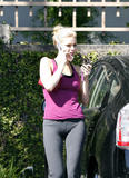 Sophie monk @ Equinox Gym in Hollywood