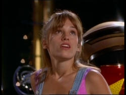 Amy Jo Johnson as Kimberly in Power Rangers