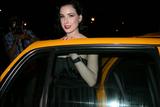 Dita Von Teese leaves nightclub in NY